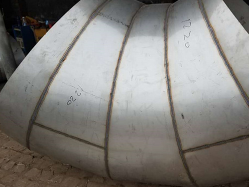 不銹鋼蝦米腰彎頭